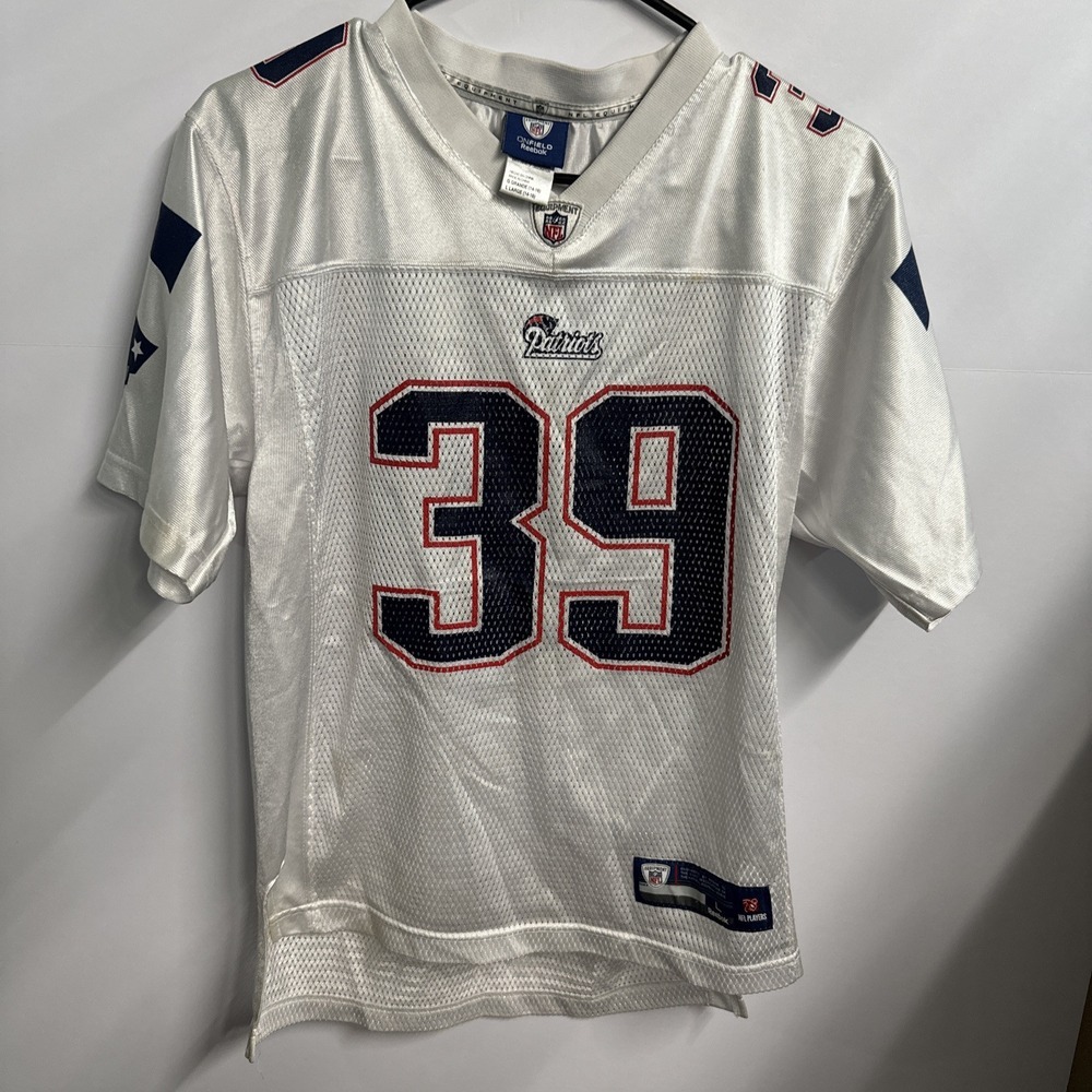 2 Bundle New England Patriots Danny Woodhead #39  NFL Jersey White-Blue  Youth L